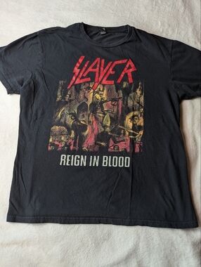 Reign In Blood Short Sleeve Graphic Tee - Black